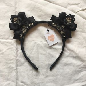 Swarovski Crystal Cat Ears